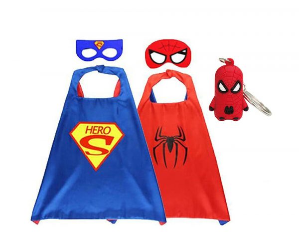 Superman cape en spiderman cape