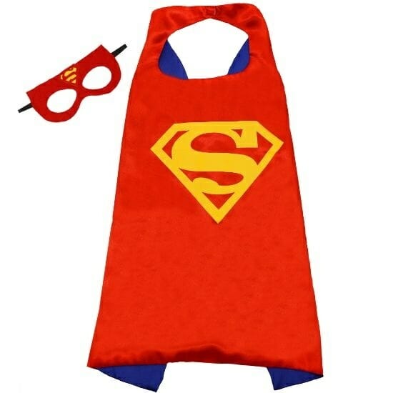 De andere dag Steen Luidruchtig Superheld Hero rode cape + masker - Het Betere Merk
