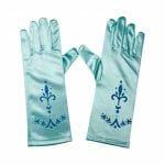 Korte lichtblauwe handschoenen +€4,95