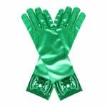 Lange groene handschoenen +€5,95