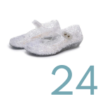 Maat 24 =>binnenzool 14,5 cm; schoenen vallen 1/2 maten kleiner +€14,95
