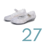Maat 27 =>binnenzool 16,5 cm; schoenen vallen 1/2 maten kleiner +€14,95