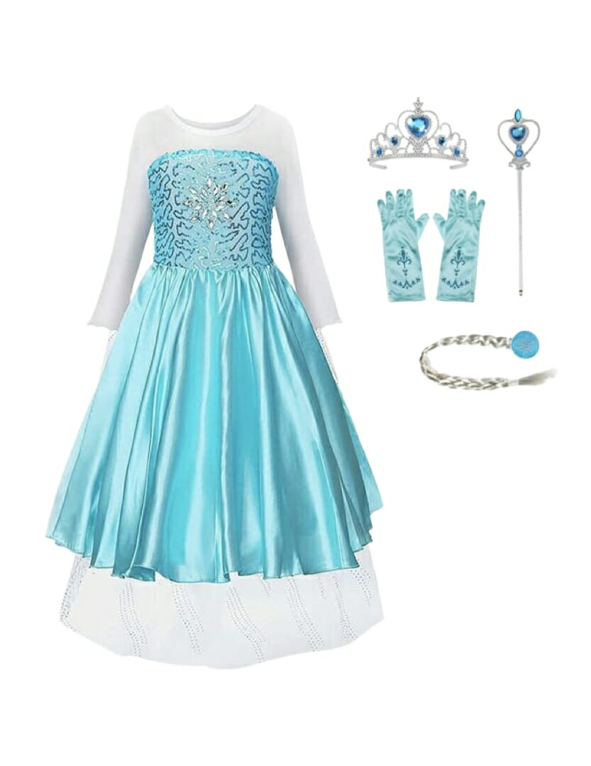 In het algemeen Welke tekort Het Betere Merk - Frozen Elsa prinsessenjurk met accessoires