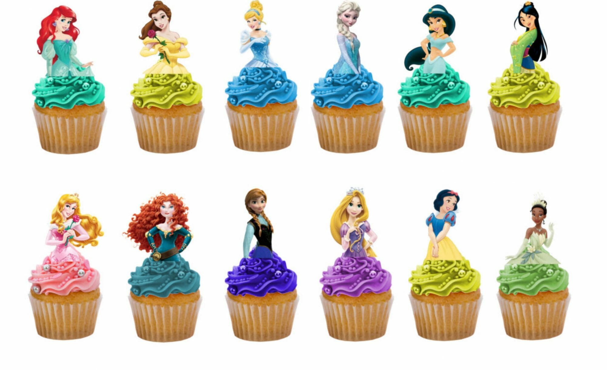 Prinsessencakes cupcakes maken en versieren